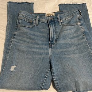Madewell “perfect vintage jean” - size 26